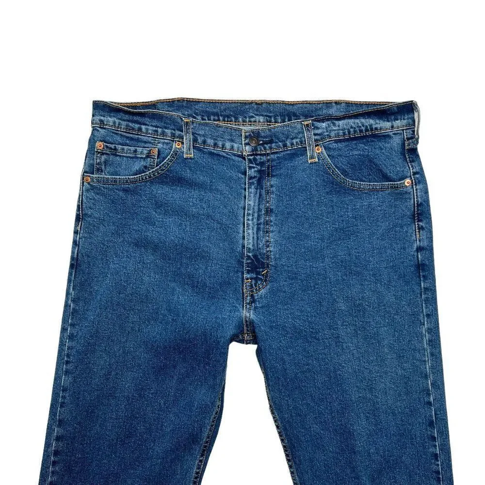 Levi's Men's Medium‎ Wash 505 Regualr Fit Jeans